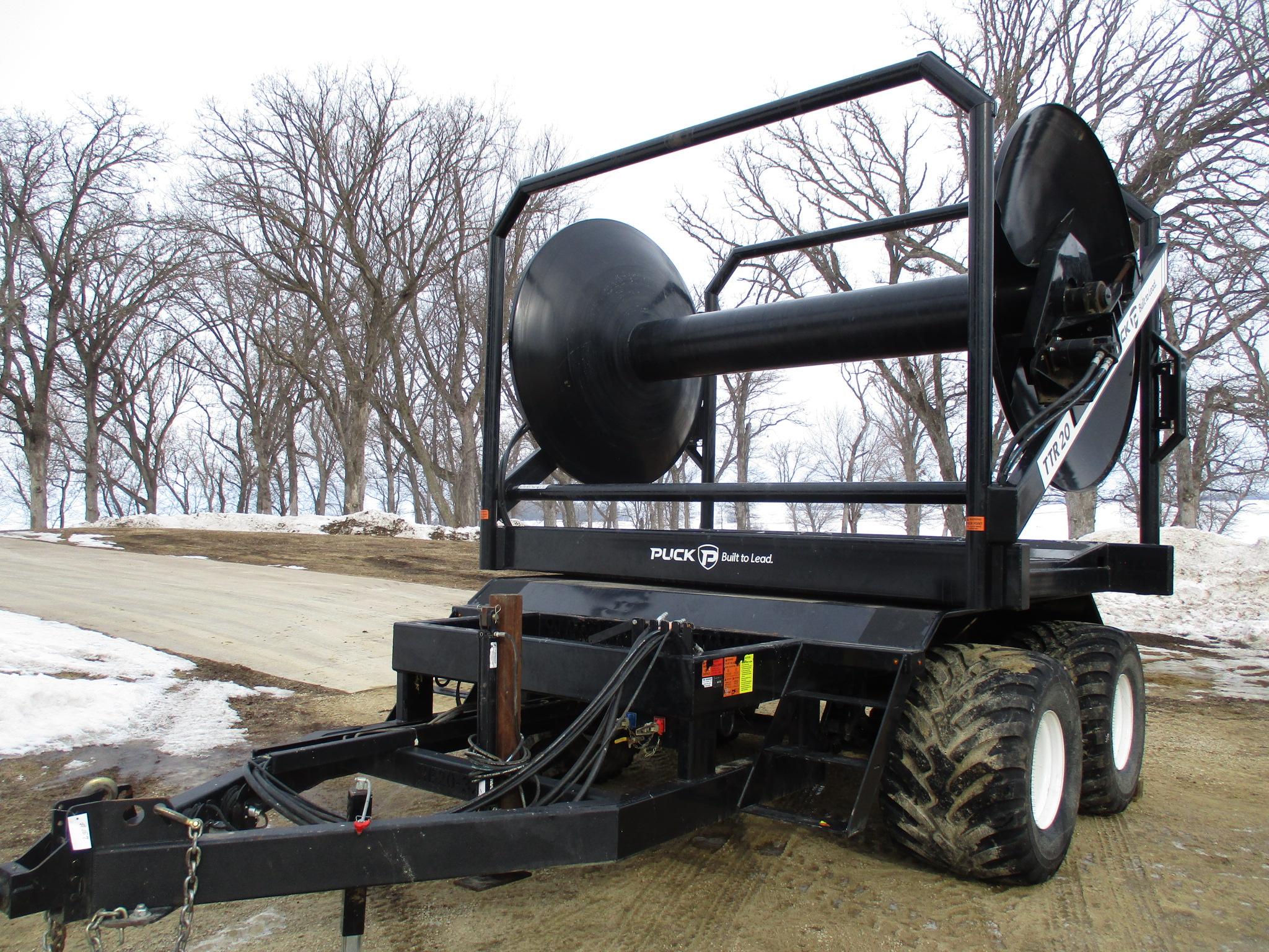 2021 Puck TTR20 Hose cart, MKIV slew bearings, Hyd brakes & air brakes, 2 single speed Hyd motors