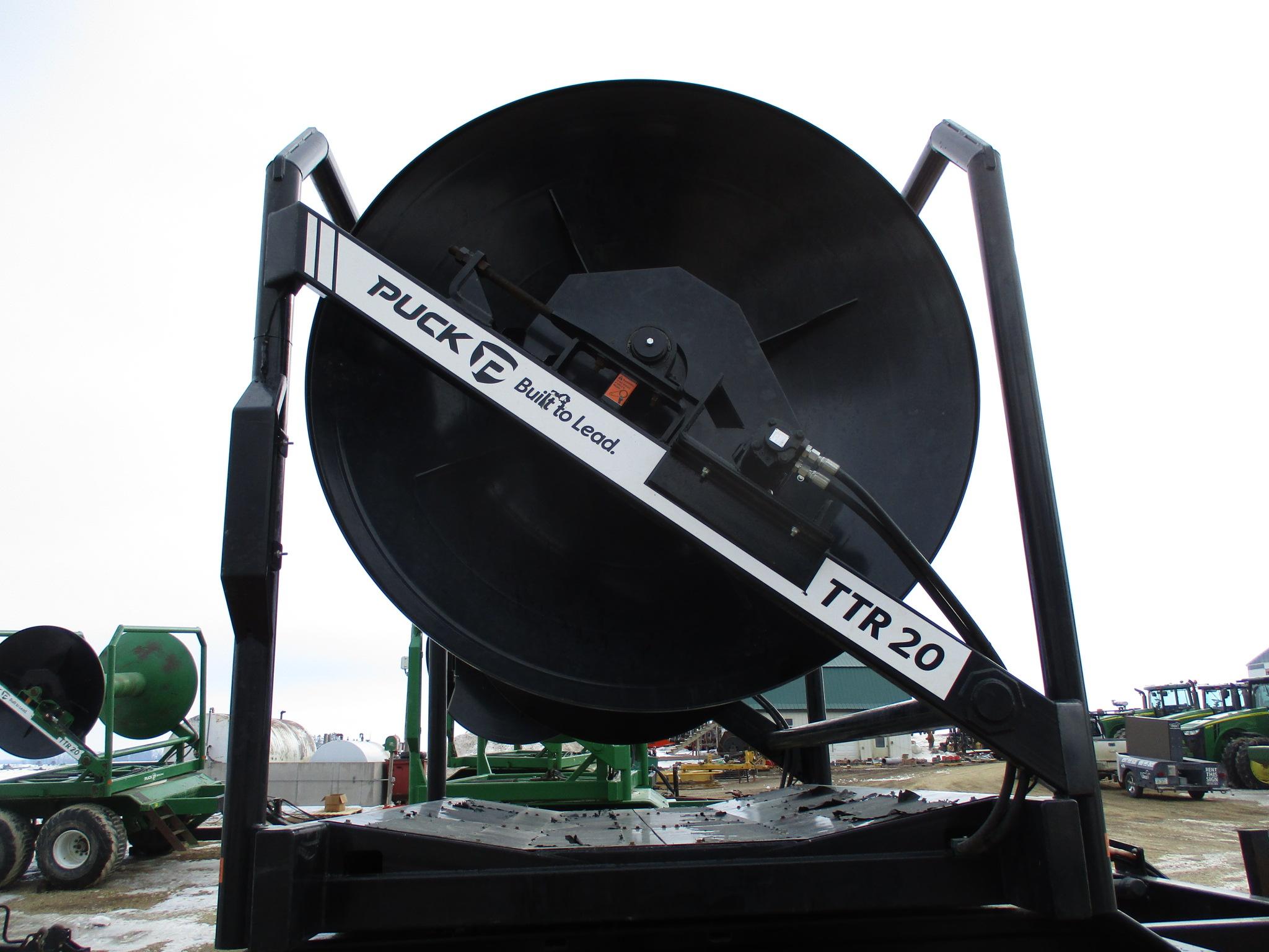 2019 Puck TTR20 Hose cart, MKIV slew bearings, air brakes, single speed Hyd motors, 700/50 22. 5