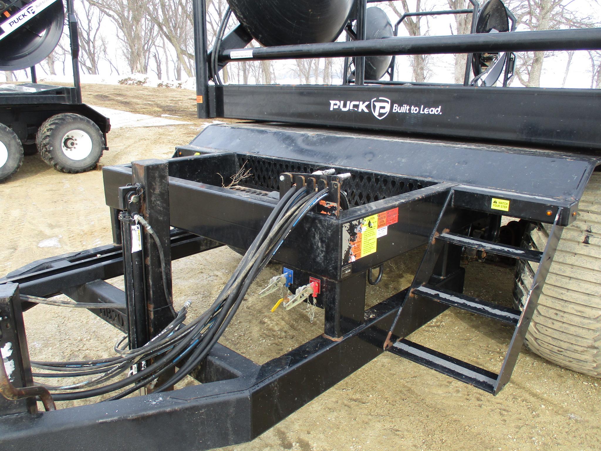 2019 Puck TTR20 Hose cart, MKIV slew bearings, air brakes, single speed Hyd motors, 700/50 22. 5