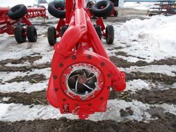 2022 Nuhn Mod 0738, 12" x 58' Lagoon pump, dual wheels w/wings, stainless steel lines, remote