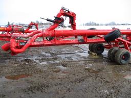 2021 Nuhn Mod 0738, 12" x 58' Lagoon pump, dual wheels w/wings, remote control, white iron sand