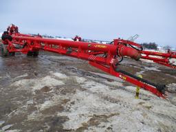 2021 Nuhn Mod 0738, 12" x 58' Lagoon pump, dual wheels w/wings, remote control, white iron sand