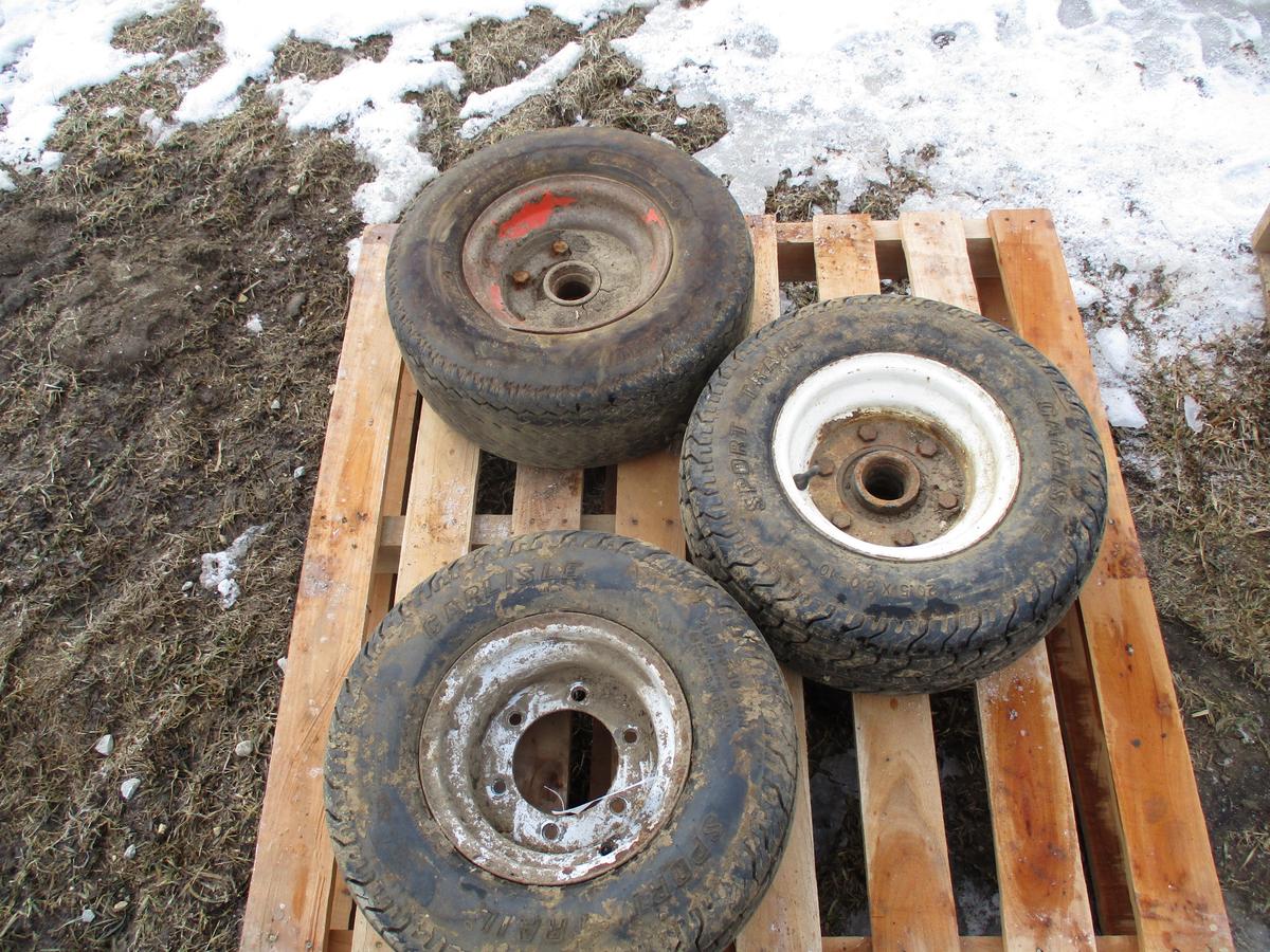 Foam filled gauge wheels