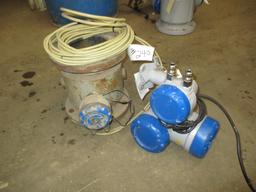 Krohne 6" magnetic IFS4000 flow tube & Krohne IFC300 read out meter head, NOTE meter head is AS-IS