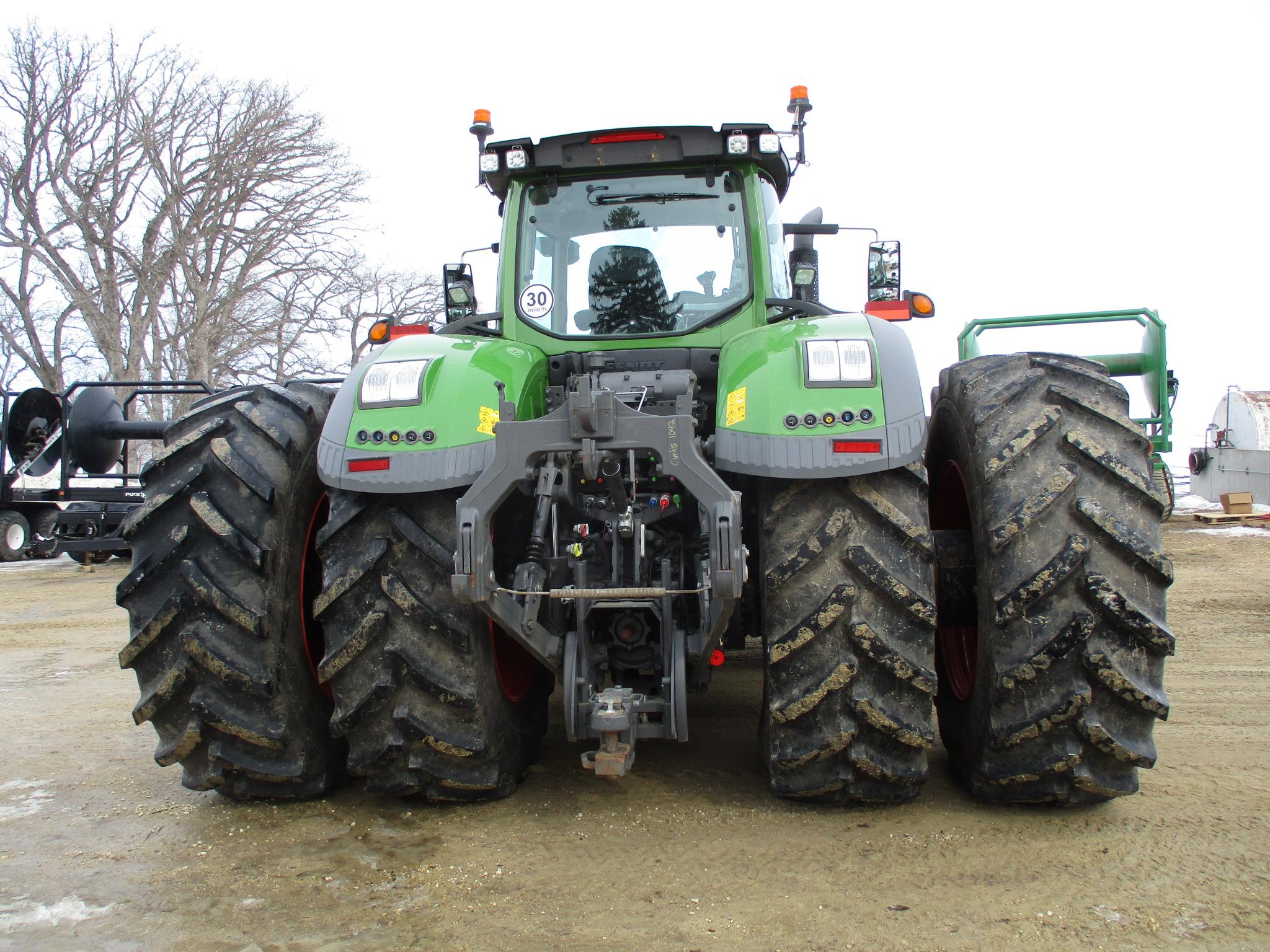 2021 Fendt 1050 Vario MFWD, 857 Act one owner Hrs. left hand reverser, joy stick, 34 MPH, Wasp