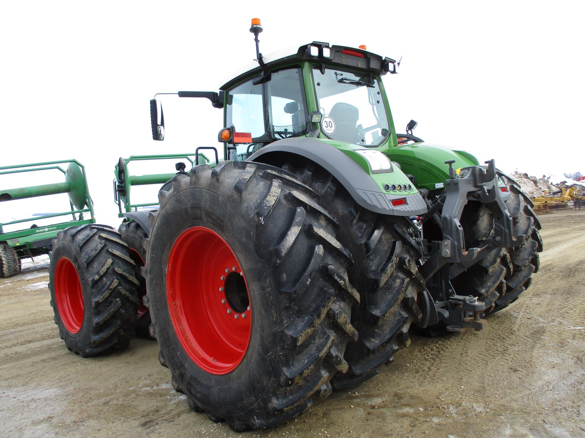 2021 Fendt 1050 Vario MFWD, 857 Act one owner Hrs. left hand reverser, joy stick, 34 MPH, Wasp