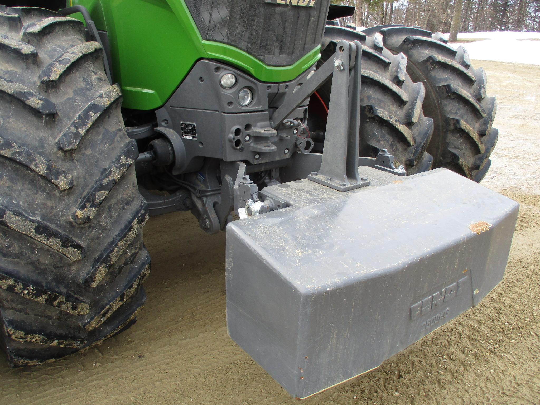 2021 Fendt 1050 Vario MFWD, 857 Act one owner Hrs. left hand reverser, joy stick, 34 MPH, Wasp
