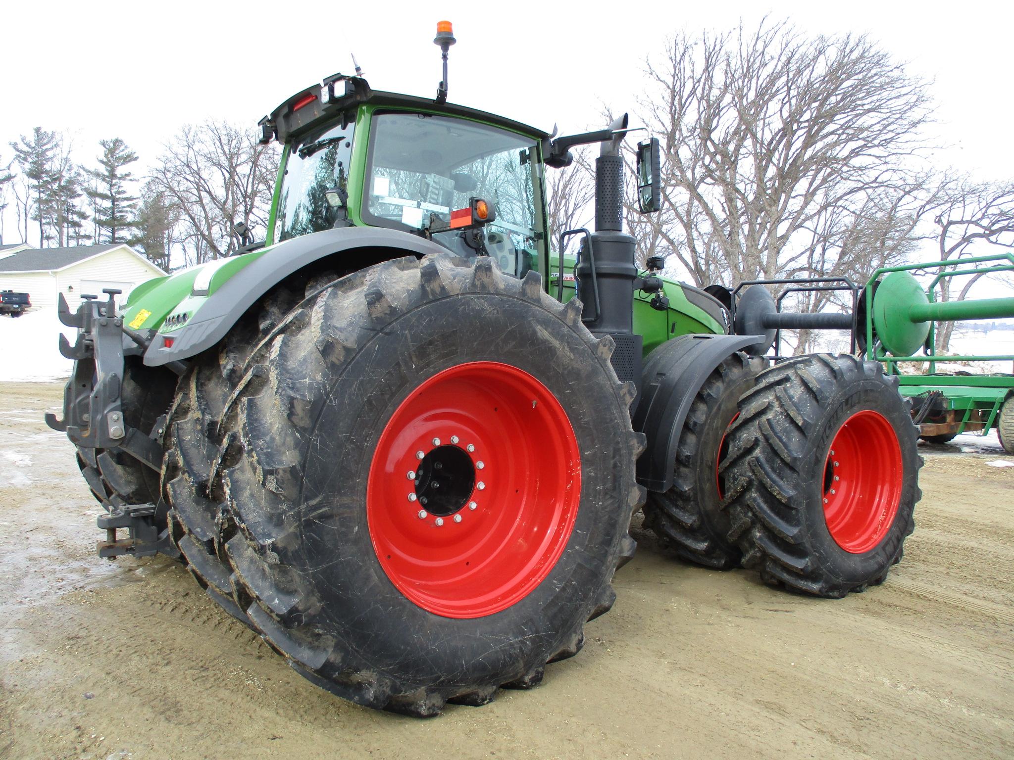 2021 Fendt 1050 Vario MFWD, 857 Act one owner Hrs. left hand reverser, joy stick, 34 MPH, Wasp