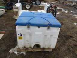 100 Gallon DEF tank w/pump, hose & nozzle