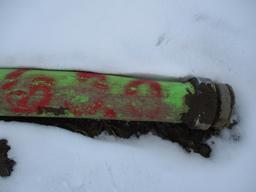620 Ft. of 6" Mandel Dragman extra Polyurethane manure drag hose w/Hydro ends, 2 splices, SELLS 620