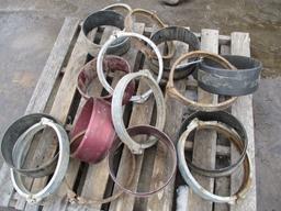 (8) 10" Inserts & clamps, SELLS 8 X $
