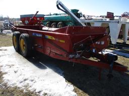 New Holland 185 manure spreader, tandem, Hyd end gate