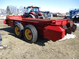 New Holland 185 manure spreader, tandem, Hyd end gate