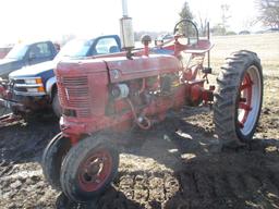Farmall H 12.4-38, runs