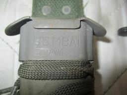 US M8AI case w/knife
