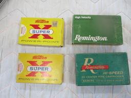 4 Boxes of 30-06 ammo, 3 full, 1 3/4 full