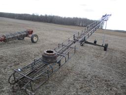 40' Bale conveyor w/elect motor