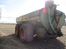 2004 Balzer 7300 Gal. Low Pro manure tank, tandem axle w/steering, Hyd pump