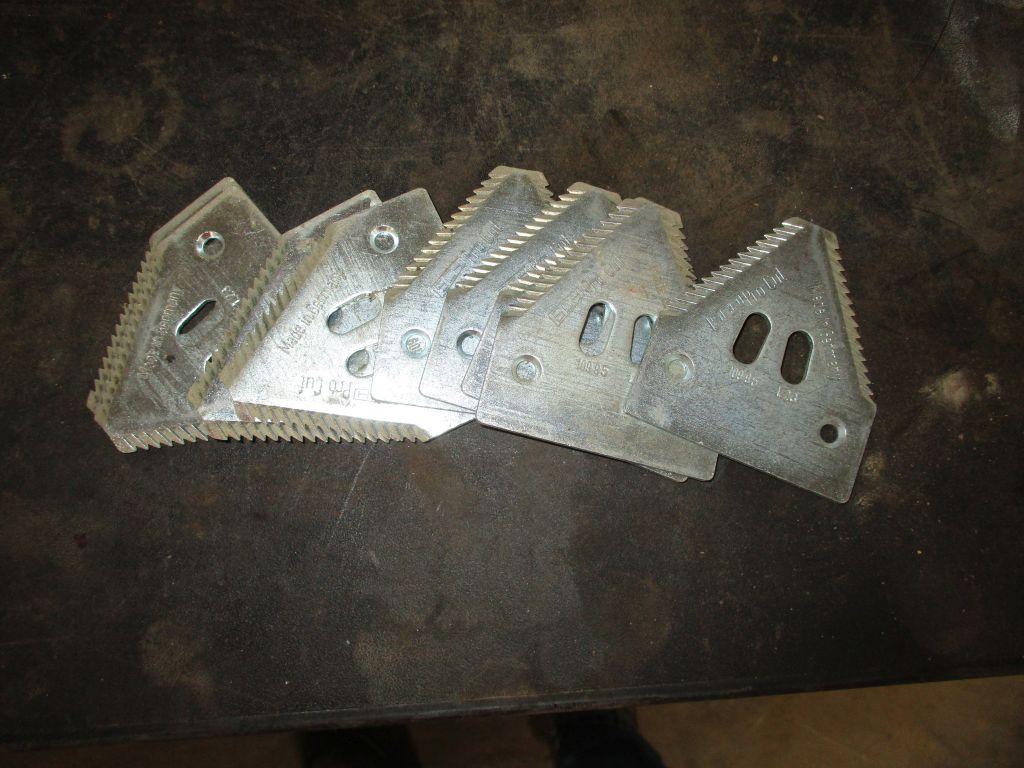 Box of new sickle sections