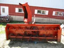 Inland A-102, 8' 3pt. snowblower, double auger