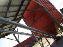 8" x 30' Auger w/10 HP elect motor, Auger used from wet holding bin to dryer