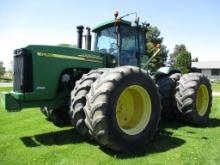 John Deere 9520, 4WD, 8,294 Hrs. showing, 3pt. quick hitch, 3 Hyd, 710/70R 42 duals