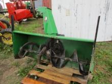 John Deere 60" Hyd front mount snowblower