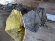 3 Poly auger hoppers