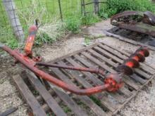Independent MFG. 3pt. post hole auger
