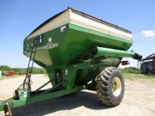 Kil Bros 1170 Grain cart, roll tarp, 24.5-32 tires
