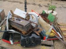 Receiver hitch, tool box, misc tools, elect motor
