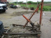 Engine hoist frame