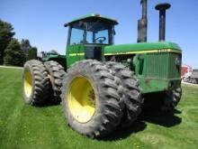 John Deere 8630 4WD, 7,695 Hrs. showing, quad, 3pt. dual Hyd, PTO, 20.8-38 duals