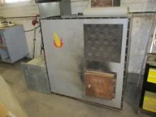 Corn burner furnace