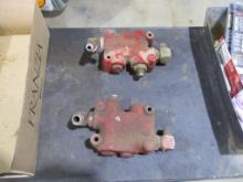 pair of hydraulic pumps