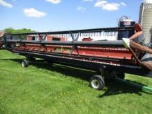 Case IH 1020, 30' bean head
