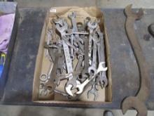 Assortment of wrenches