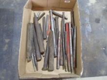 Assortment of punches and chisels