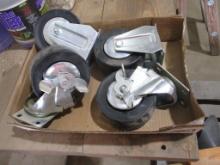 4 caster wheels