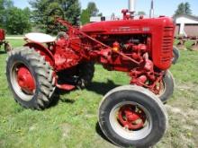 Farmall 100, WF, fenders, newer paint, newer 11.2-24 tires & new front tires, runs & drives, SN#6434