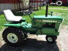 Custom Built Oliver 1850, NF, new paint, New 7:00-12 tires, runs & drives, made out of lawn tractor
