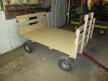 Custom Built hay wagon, used behind lawn tractor