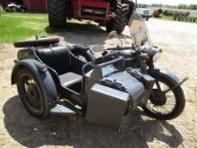 1971 BMW motorcycle w/sidecar, 480 miles