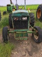 John Deere 850 Salvage Tractor