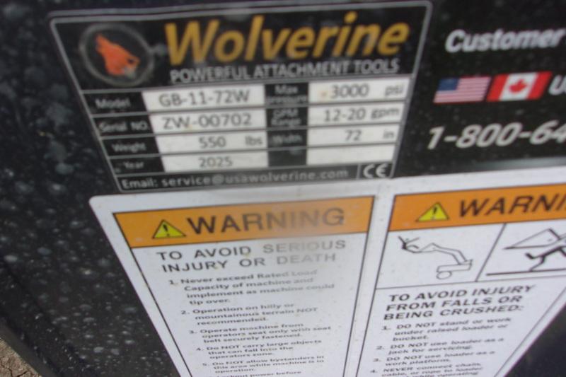Wolverine GB-11-72W Grapple Bucket