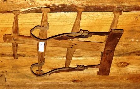 Primitive Wooden Back Rack