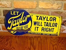 Taylor Porcelain Double Sided Flange