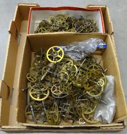 Large Lot of Brass Clock Gears