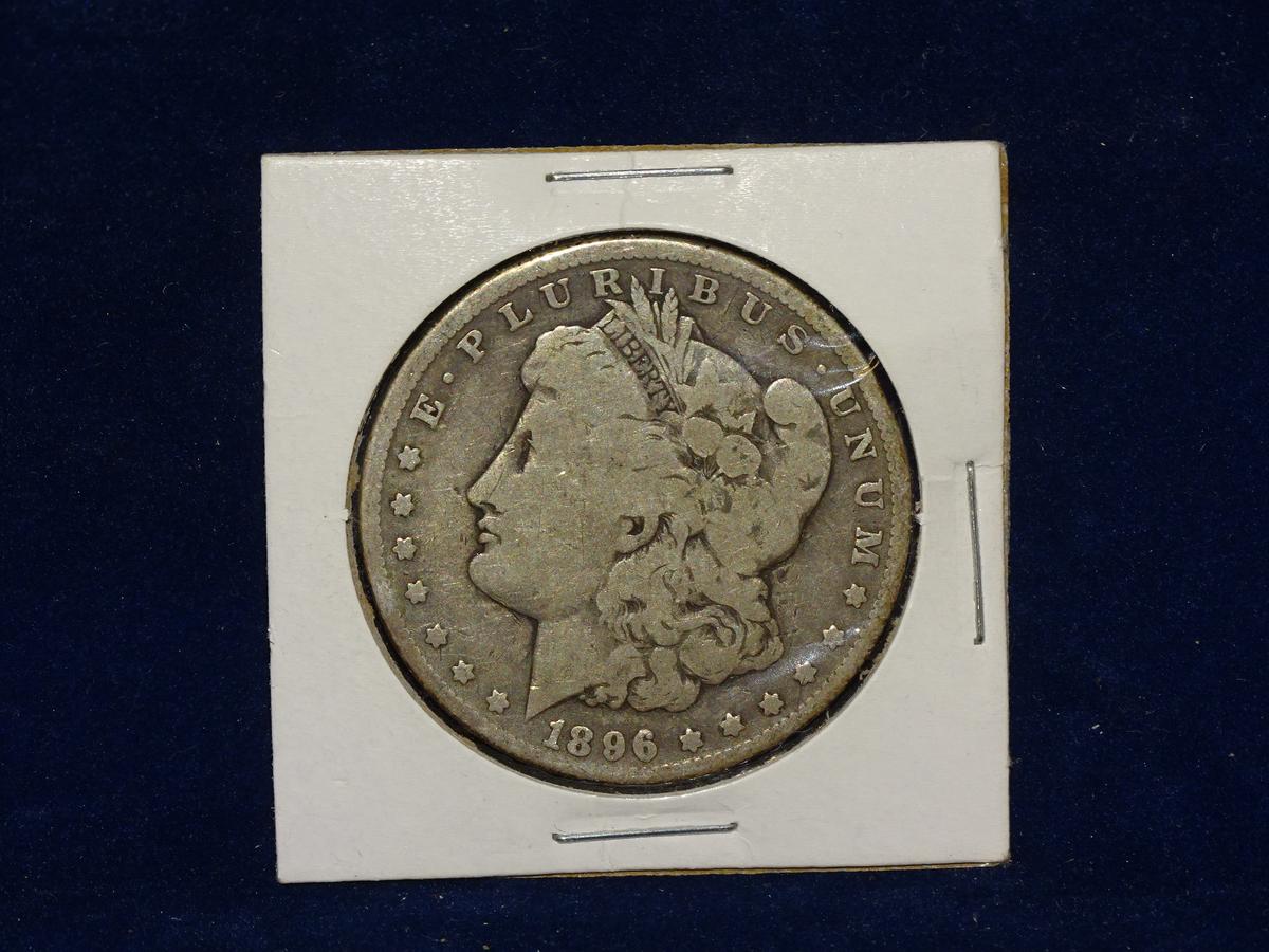 1896 O Morgan Silver Dollar