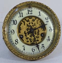 Waterbury Clock Works Porcelain Dial Beautiful